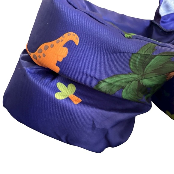 DOOHALO Swim Vest for Toddler/Kids Aid Floats W/Arm Wings 28-7lbs Tropical Dino - Picture 2 of 5